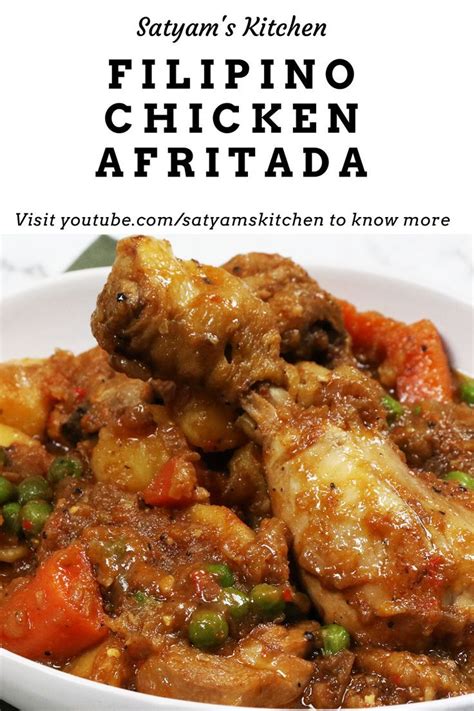 afritadang manok recipe tagalog|Chicken Afritada (Afritadang Manok) .
